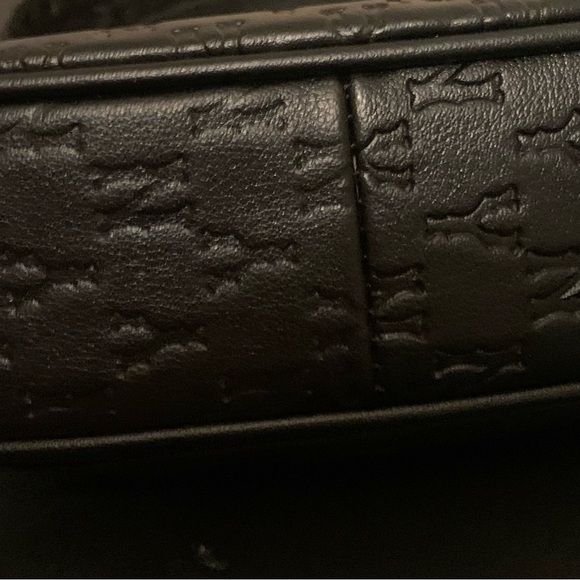 MLB Black NY Embossed Shoulder Bag - Picture 6 of 6